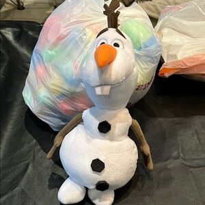 Olaf Plush Toy with Orange Nose